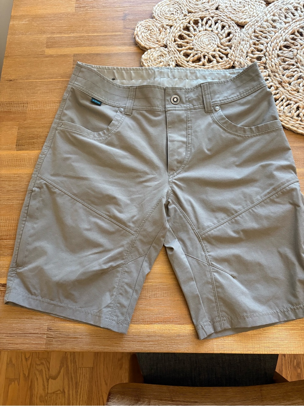 Kuhl Silencr Kargo Shorts in Storm Khaki